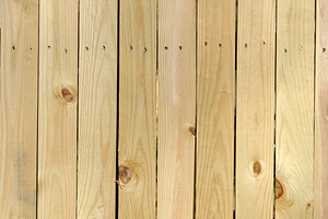 Unfinished Wood Fence Texture