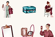 Watercolor Nurse Clipart Bundle, a Healthcare Illustration by BusyDaydesign (Thumbnail 3 of 9)
