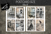 Shabby Chic Victorian Girls Papers, a Person Illustration by Digital Art Mahdiseño (Thumbnail 8 of 9)