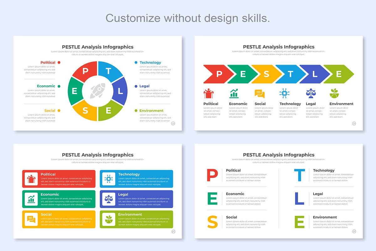 PESTLE Analysis Infographic Template