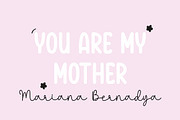Love You Mama, a Script Font by DN Creative (Thumbnail 3 of 8)