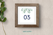 Eucalyptus Wedding Invitation Suite, an Invitation Template by ClementineCreative (Thumbnail 6 of 10)