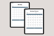 2025 Digital Planner 365 Days Canva, a Stationery Template by Designmela01 (Thumbnail 5 of 8)