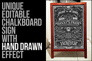 Sketched Chalkboard Menu Design Kit, a Flyer Template by the little wonder shop (Thumbnail 1 of 7)