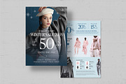 Winter Sale Poster Template, a Flyer Template by BrandPacks (Thumbnail 3 of 5)