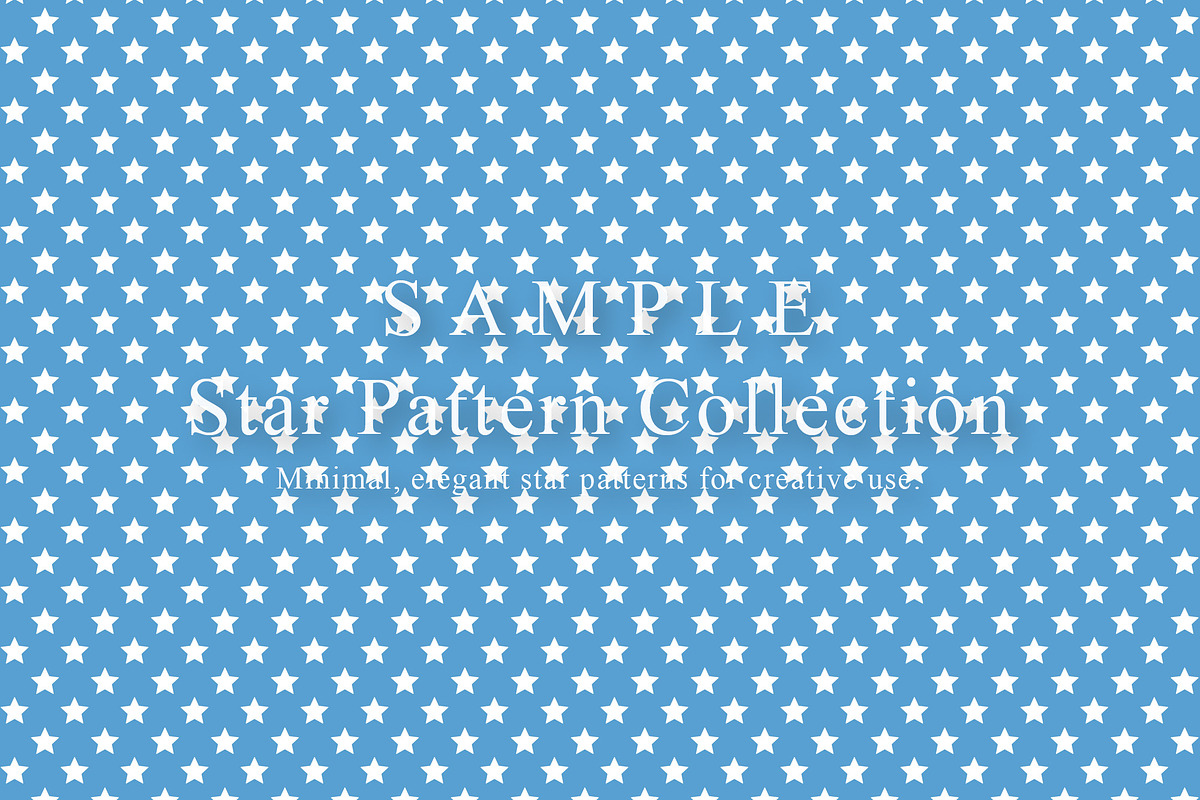 14 Star Pattern Collection, a Pattern Graphic by NOMO DESIGN (Photo 9 of 15)