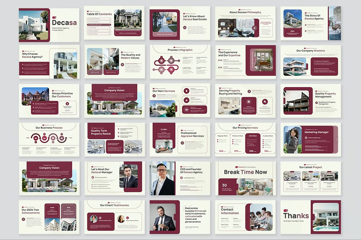 Real Estate Agency Powerpoint, a Presentation Template by Fit-tee (Photo 8 of 10)