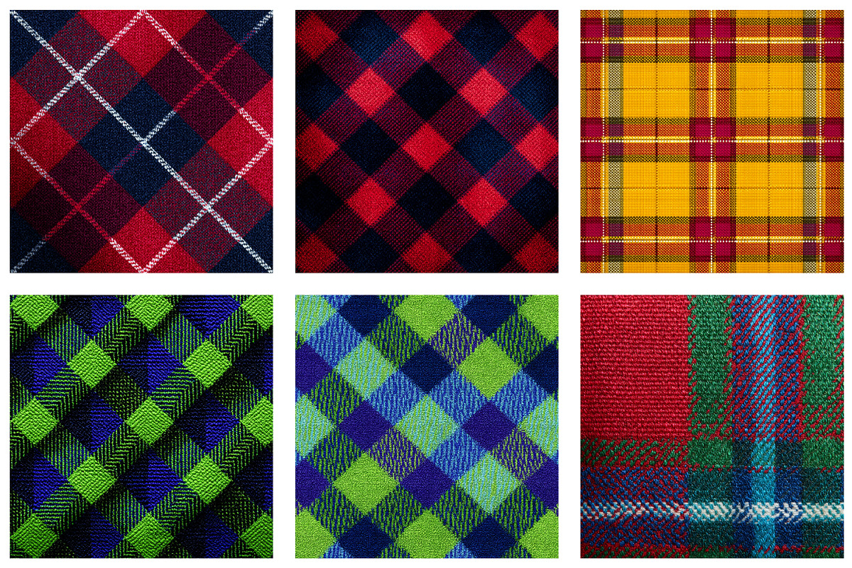 Tartan Scotland Plaid Pattern, a Texture Illustration by Dream Creation (Photo 4 of 6)