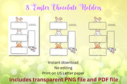 8 Easter Chocolate Holders, a Graphic by Adalin Shop (Thumbnail 4 of 5)