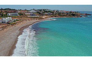 Cyprus coastline with turquoise