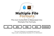 260 Business Line Icons Collection, an Outline Icon by Just Icon (Thumbnail 3 of 6)