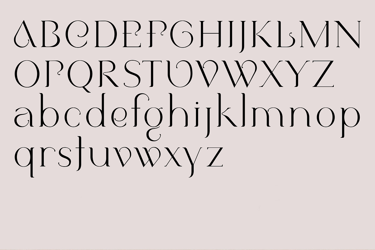 Avoca. Stunning Social Media font, a Serif Font by LostandFoundry (Photo 5 of 6)