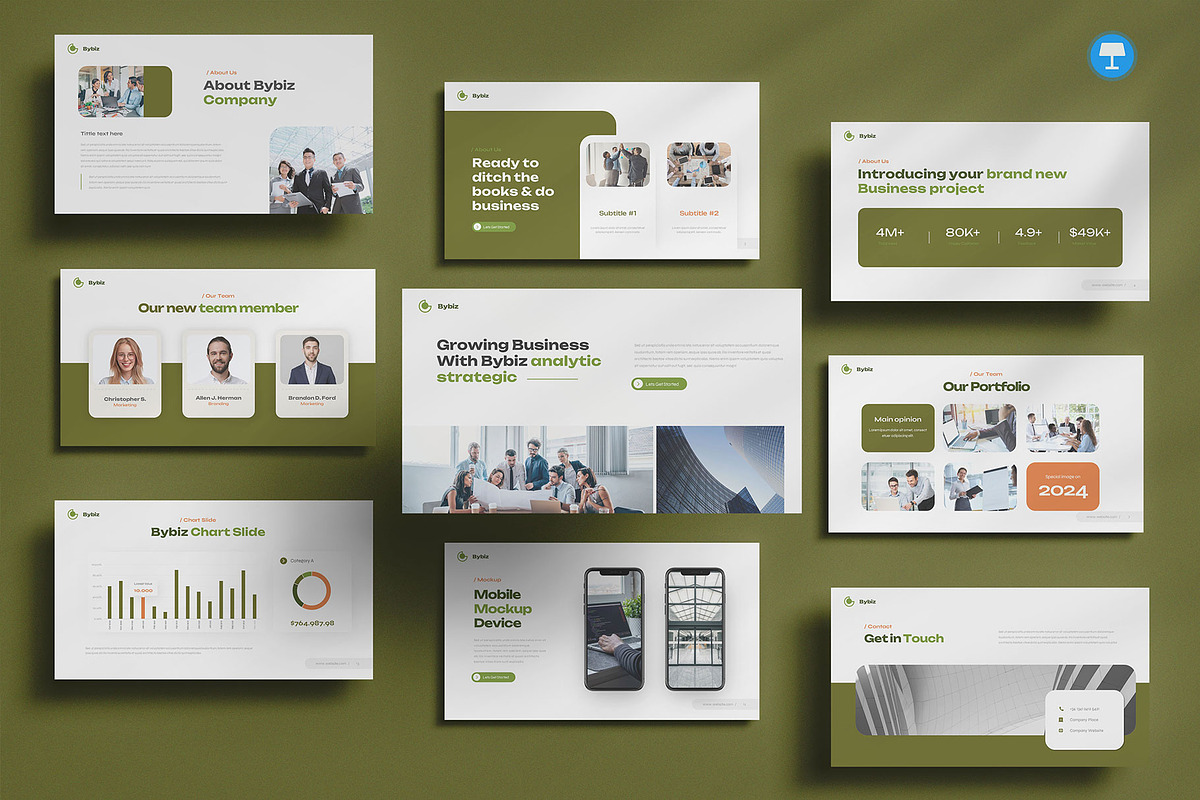 Business Agency Keynote, a Presentation Template by Pixslides (Photo 1 of 6)