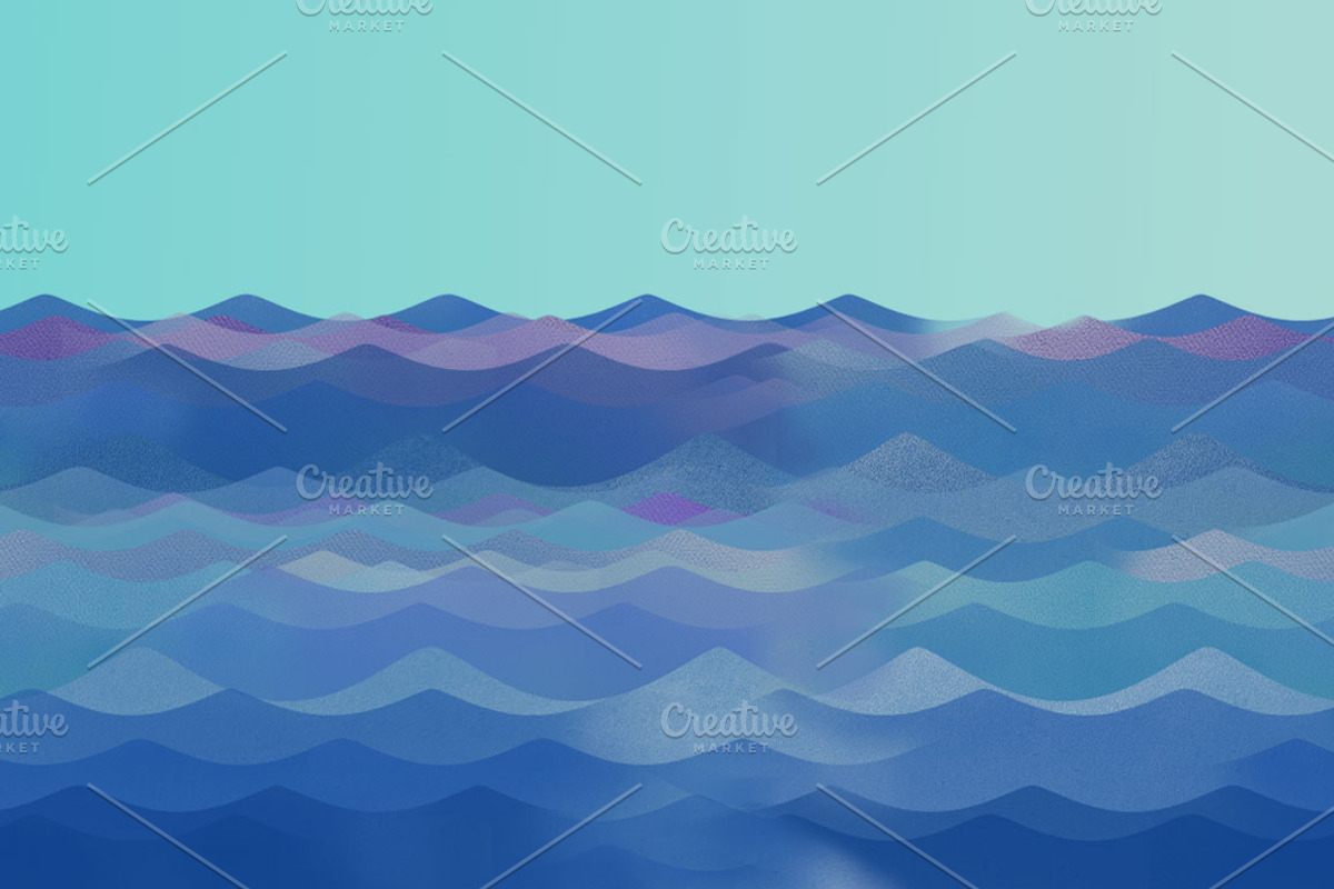 Watercolor Ripples Web Background, a Templates & Theme by audeemirza (Photo 3 of 4)