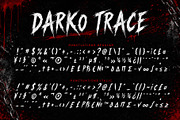 Darko Trace, a Handwritten Font by Yoga Letter (Thumbnail 8 of 9)