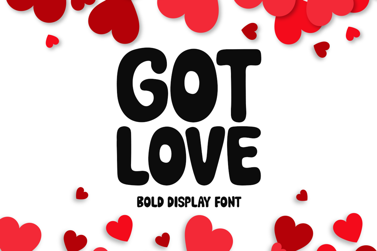 Got Love Typeface, a Handwritten Font by Seemly Fonts (Photo 1 of 4)
