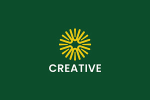 Abstract Creative Starburst Logo, a Branding & Logo Template by Signatoro