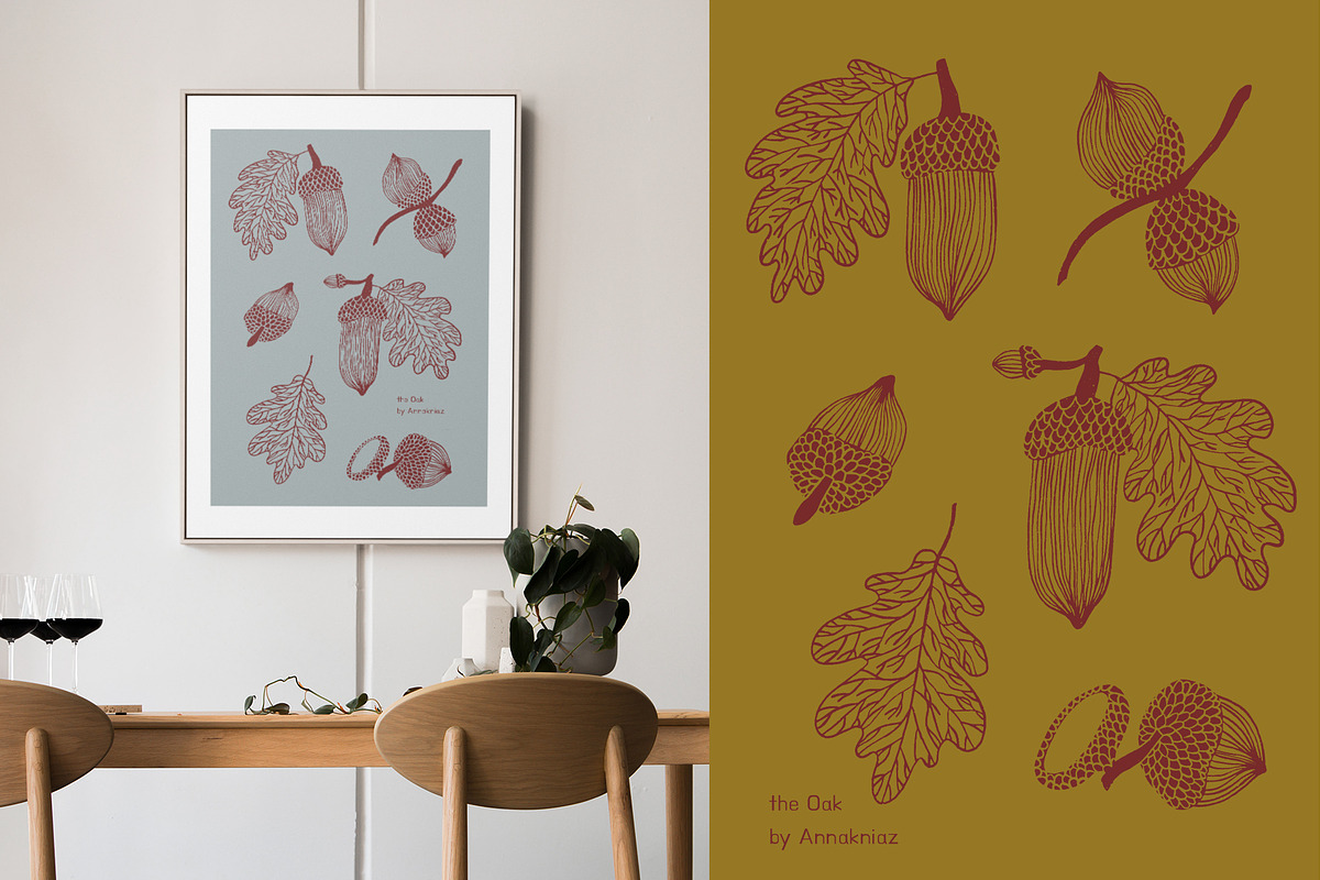 It's Autumn - fruits and foliage, a Seasonal Illustration by Annakniaz (Photo 10 of 15)