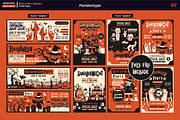 SinisterNight-Halloween Typography, a Blackletter Font by panakota studio (Thumbnail 8 of 10)