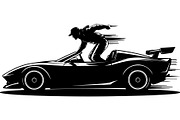 Muscle Car & Motorcycle SVG Bundle, an Object Graphic by Creativeshirt (Thumbnail 13 of 13)