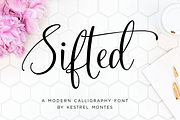 Sifted Wedding Font, a Script Font by INKMETHIS (Thumbnail 1 of 7)
