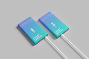 Power Bank Mockup, a Product Mockup by MrLetters (Thumbnail 4 of 5)