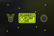 29 Running Badges & Stickers, an Object Graphic by Parisa-Artstudio (Thumbnail 5 of 5)