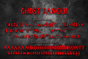 Ghost Danger, a Blackletter Font by Yoga Letter (Thumbnail 7 of 7)