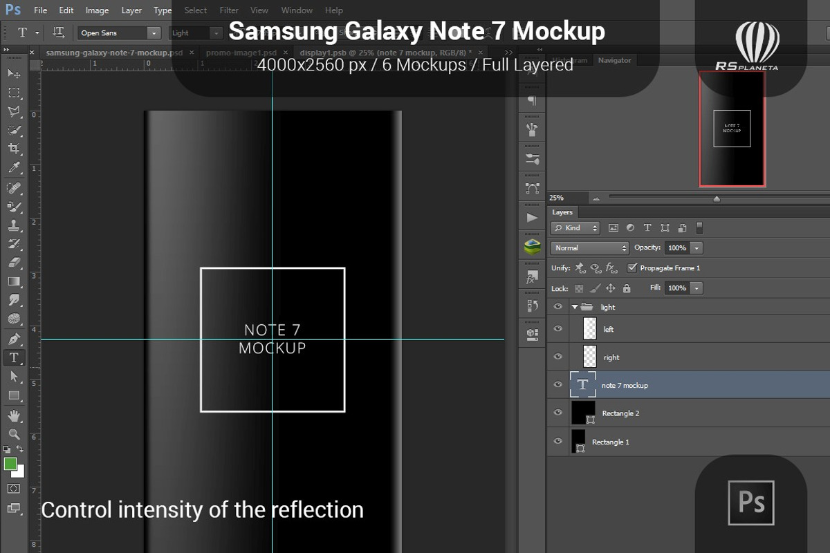 Samsung Galaxy Note 7 Mockup, an Android Mockup by RSplaneta (Photo 10 of 10)