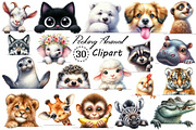 Quirky Peeking Animal PNG Clipart, an Illustration by Creative Art (Thumbnail 1 of 9)