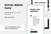 INSTA STORIES - Social Media Pack, a Social Media Template by Marie Smth (Thumbnail 3 of 3)