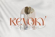 Kenoky Coffekan, a Serif Font by alit design (Thumbnail 1 of 27)