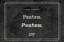 Pontem family (5 style) - *50% off