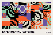 Experimental Geometric Patterns V03, a Pattern Graphic by dvtchk (Thumbnail 2 of 5)