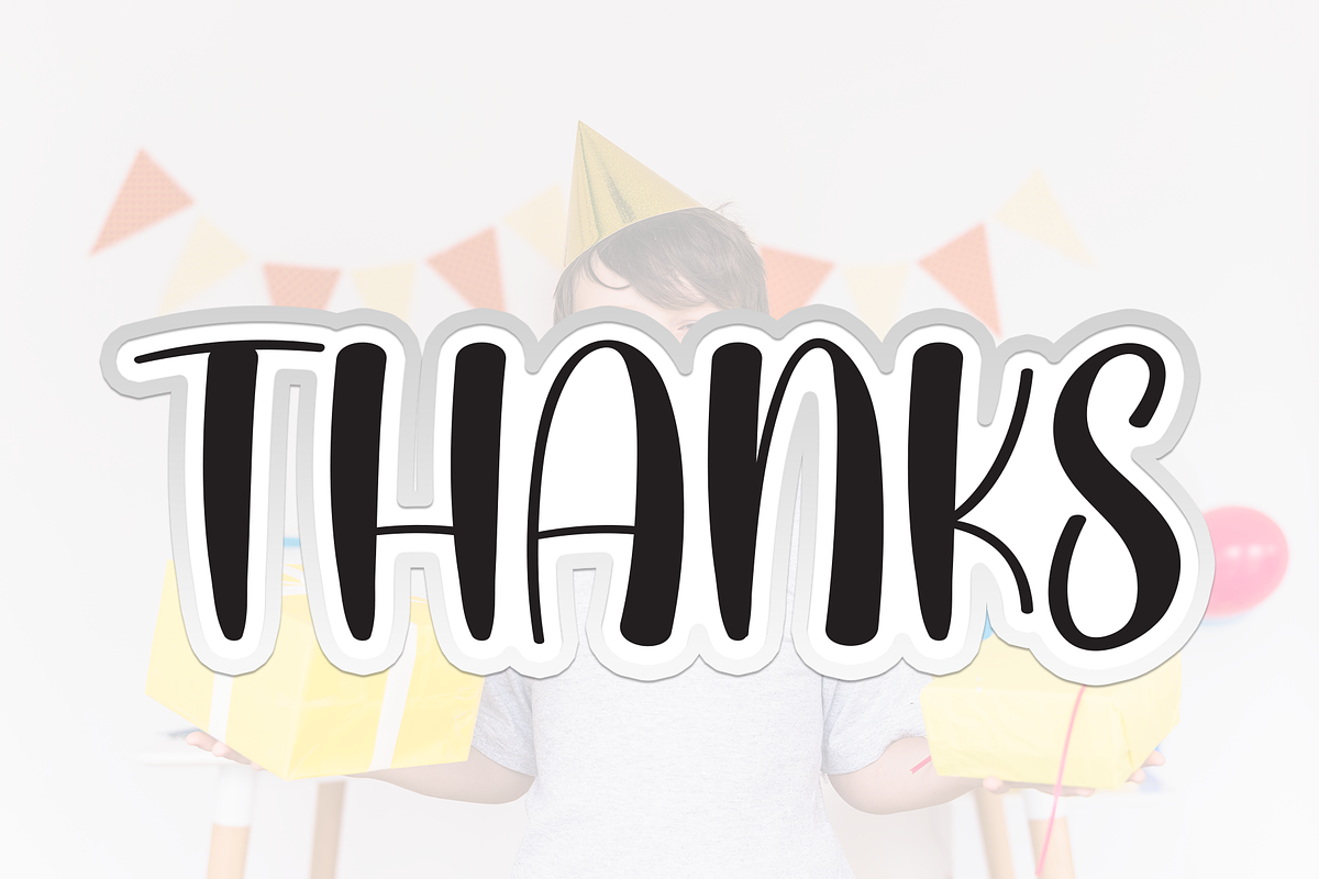 Kinder Surprise | Script Font, a Script Font by Scratchones (Photo 8 of 8)