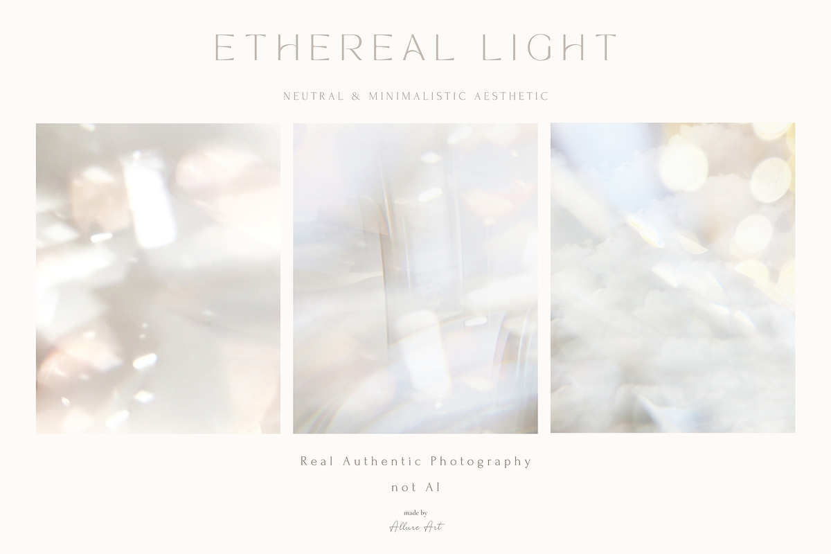 60 Ethereal Light Backgrounds Bundle, an Abstract Photo by Allure Art (Photo 25 of 31)