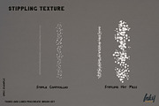 Tones and Lines Procreate Brushes, a Brush Add-On by Inky Pixels (Thumbnail 7 of 13)