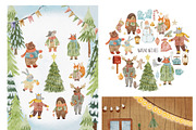 Winter Forest Friends, an Animal Illustration by Kattypainting (Thumbnail 7 of 10)