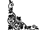 Vintage Floral Corner Bundle, a Graphic by Designer_Momina (Thumbnail 14 of 18)