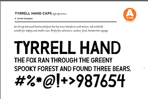 Tyrrell Hand Distressed By A-Type