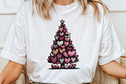 Whimsical Christmas Tree Clipart, an Illustration by CraftArtStudio (Thumbnail 5 of 6)
