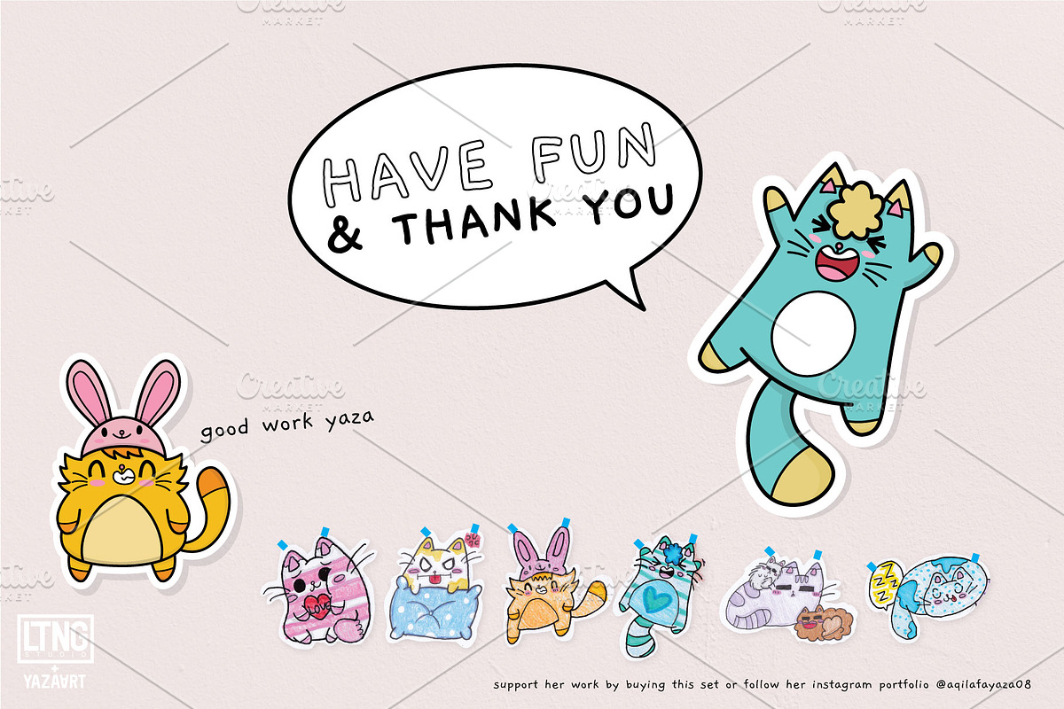 My Cute Cats chapter 2, an Animal Illustration by LTNG STUDIO (Photo 6 of 6)