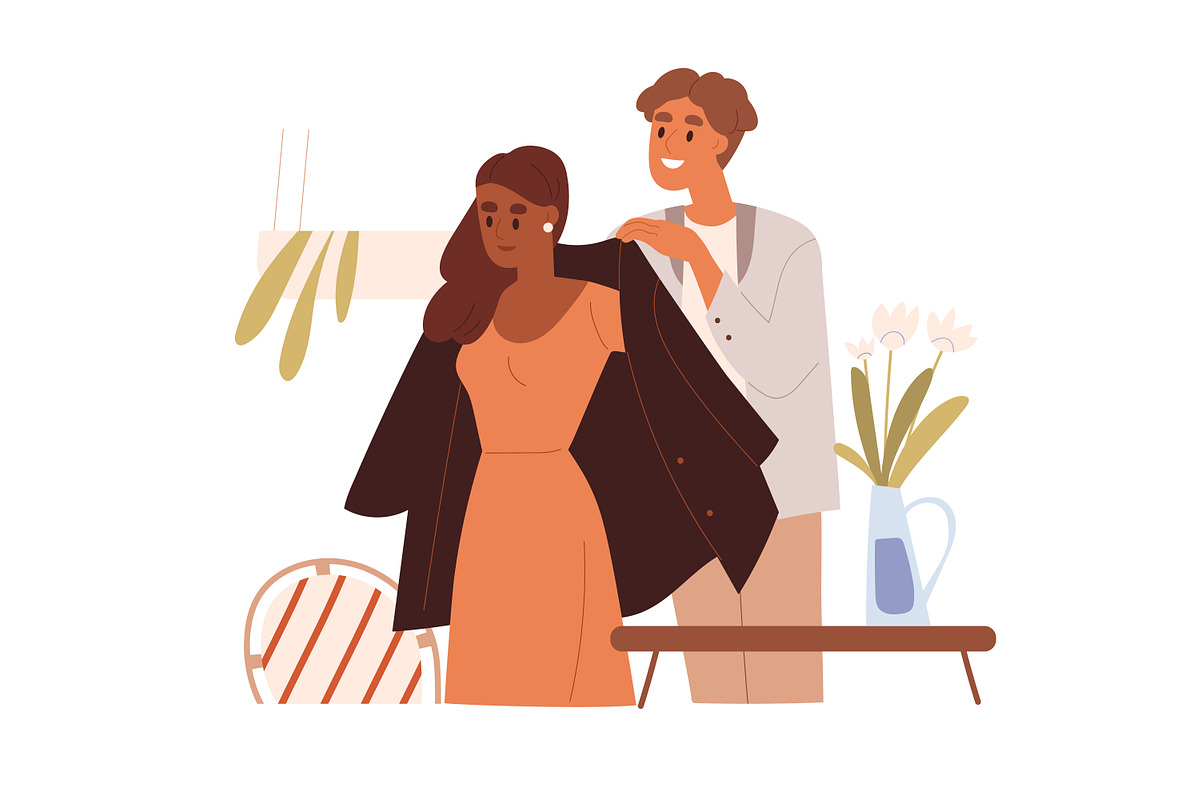 Couples on good and bad dates set, a Person Illustration by Good Studio (Photo 4 of 9)