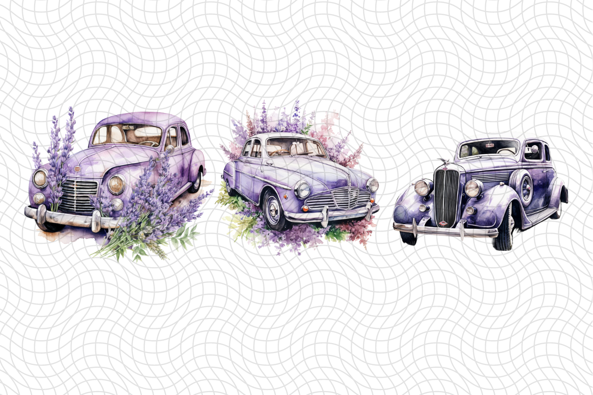 Lavender Sublimation Clipart, an Illustration by Digital Xpress (Photo 2 of 3)