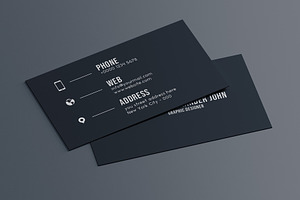 Stylish Minimal Business Card