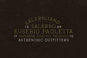 Pantaleone Vintage Typeface, a Serif Font by Rillatype (Thumbnail 6 of 9)