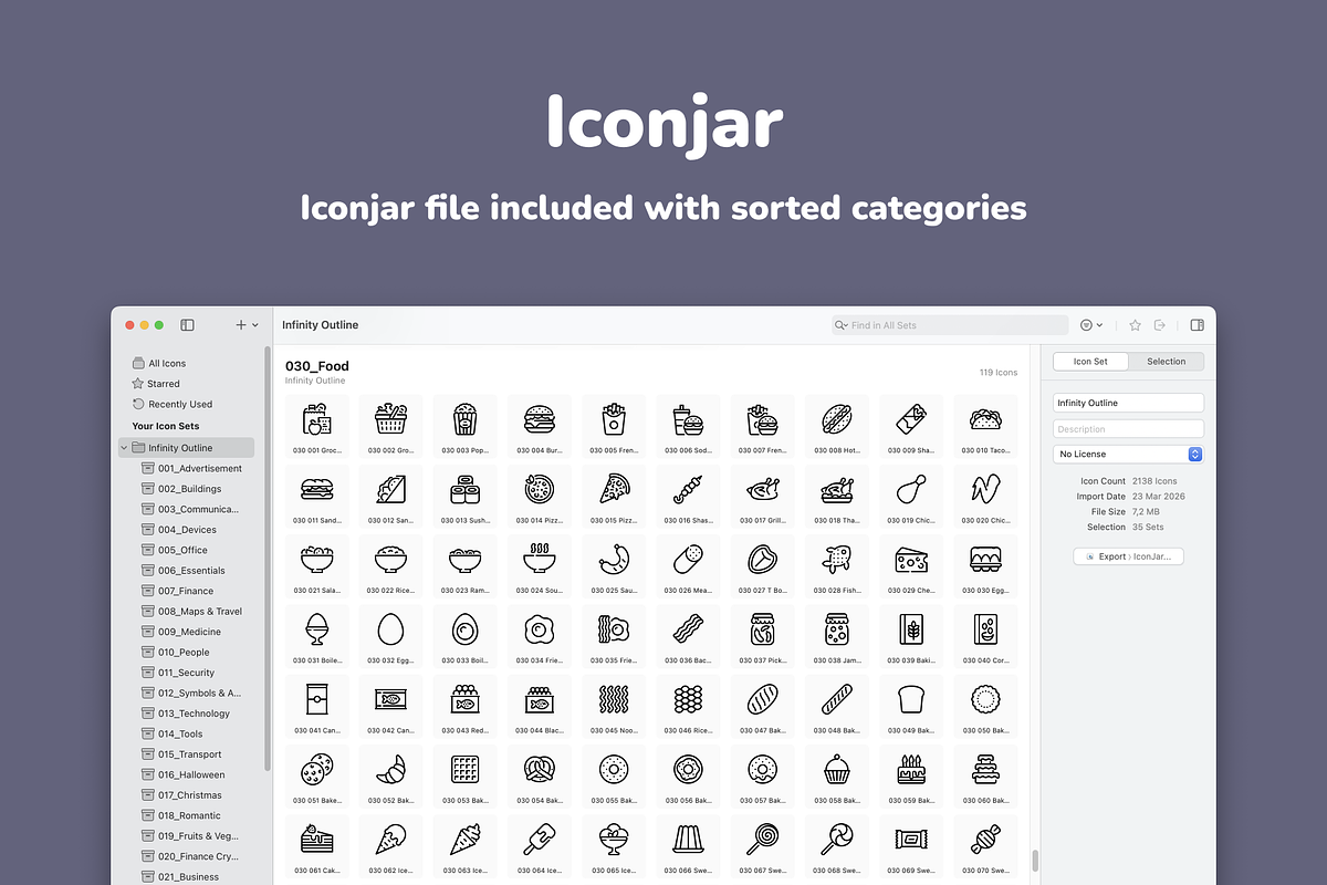 2100+ Infinity Outline icons, an Outline Icon by Icojam store (Photo 5 of 12)