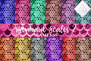 Mermaid Scales Digital Paper