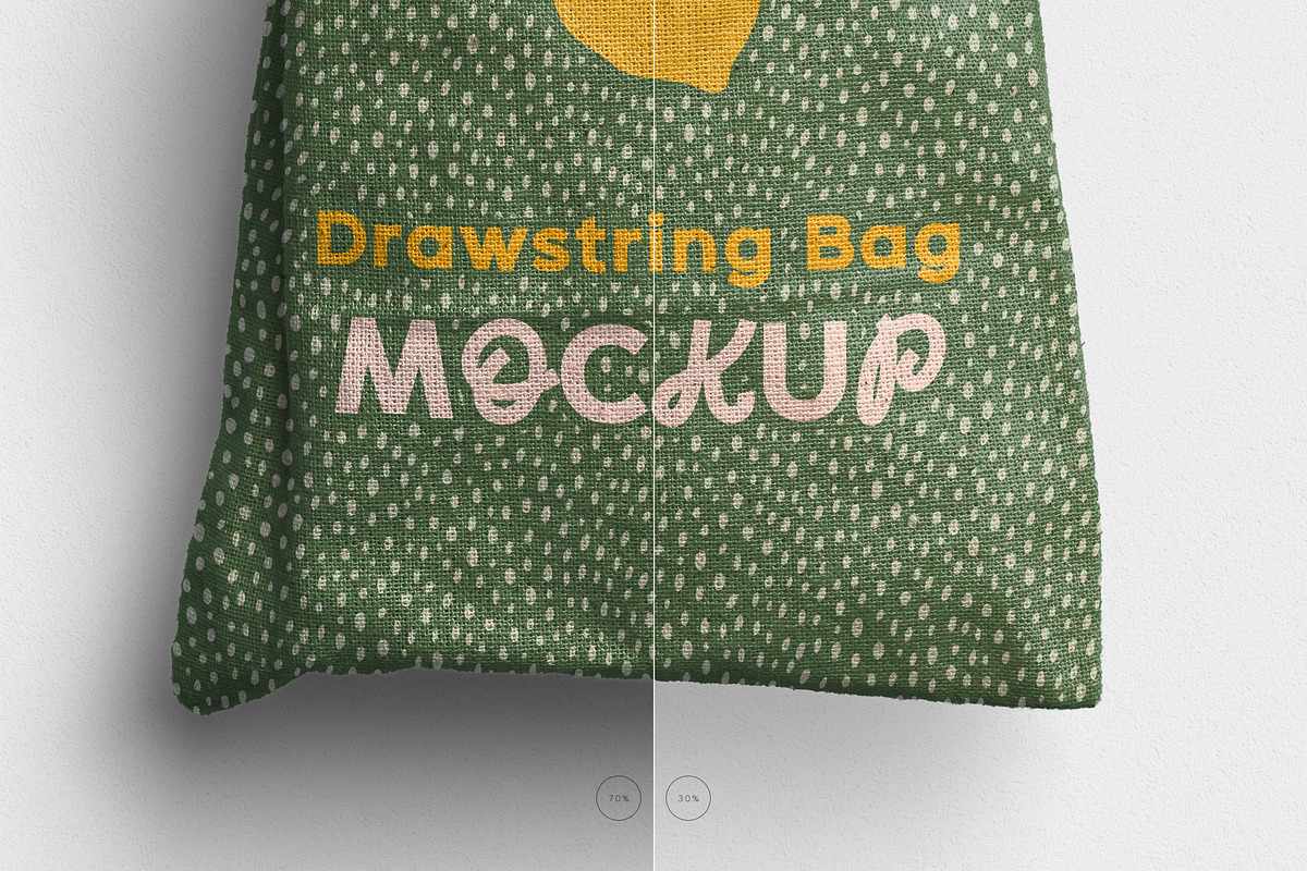 Drawstring Bags Mockup, a Mockup by Custom Scene (Photo 9 of 11)