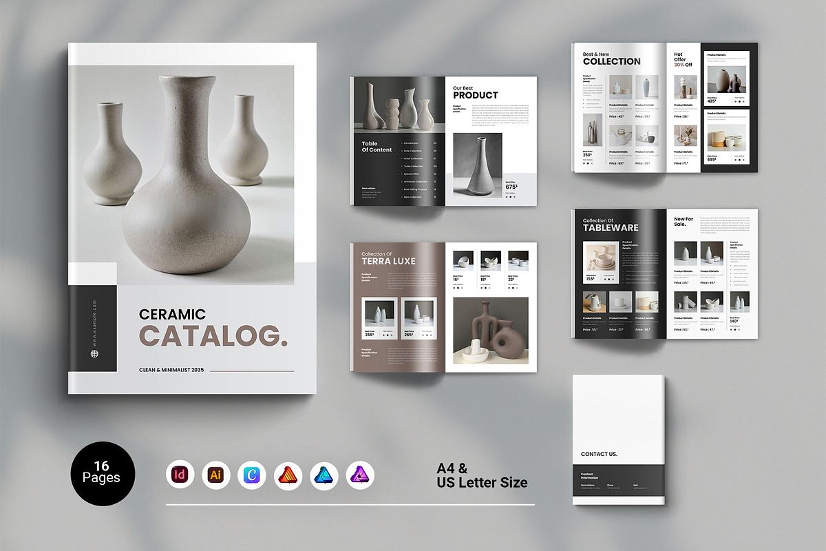 Catalog Brochure Template, a Brochure Template by Spark_Creative (Photo 1 of 12)